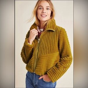 NWOT Anthropology Bomber Jacket